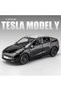 Tesla Model Y Diecast Car with Sound and Light Opening Doors New Model Tesla Car with Jarj Station - 8