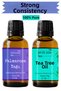 Palmarosa Oil and Tea Tree Essential Oil (10ml+10 ml) - 100% Pure Tea Tree Palmarosa Oil - 2