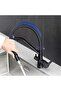 Aritmali Flexible Silicone Tube Kitchen Sink Faucet Black Tap Purifier Compatible - 6