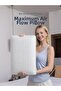 وسادة فيسكو لتقويم العظام مع قنوات هوائية - قابلة للتنفس، استخدام مزدوج الجوانب 60×40