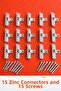 Pvc Lock Strike for Door and Window – Zamak T-Hole Standard Casement Accessory