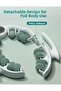 14-Roller Muscle Relaxer Firming Massager Adjustable Lymphatic Drainage Leg Arm Cellulite Green - 3