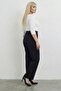 Women's Plus Size High Waist Plus Size Greenish Stretch Fabric Comfort Fabric Pants - 6