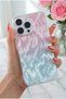 iPhone 16 Pro Case Shiny Bow Pattern Shock Absorbing Colorful Silicone Cover with Camera Protrusion - 2