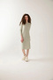 Blue Color Crispy Patterned Women's Nightgown - 4