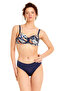 Leaf Pattern Underwire Bikini Set