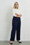 Women's Plus Size High Waist Plus Size Greenish Stretch Fabric Comfort Fabric Pants - 6