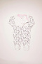 100% Cotton Floral Interlock Baby Jumpsuit with Hat303893 - 2
