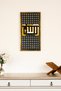 Framed Kufi Calligraphy Decor Featuring the Beautiful Names of Allah - Islamic Wall Art for Home, Office, and Mosque Decor - 3