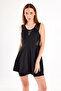 ملابس سباحة نصف مغطاة بدون أكمام مع شورت 1615 Black02 - 5
