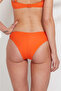 Women's Orange Brazilian Bikini Bottom - 2