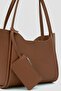 Halsey Wallet Shoulder Bag Brown - 7