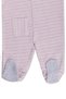 100% Cotton Striped Baby Romper with Hat 303768 - 3