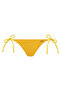 Women's Yellow String Bikini Bottom - 3
