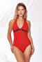 Women's Red Triangle Swimsuit