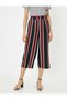 Buttoned Relaxed Cut Pants - 3