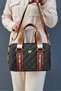 Original Women's Quilted Cylinder Hand and Shoulder Bag Size :25X30 cm - 5