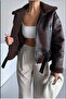Laminated Fur Jacket