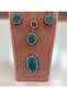 Natural Stone Necklace Earring Ring Set – Adjustable Ring & Non-Tarnish Steel Chain - 3