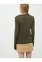 Women's Green Sweater 6YAK92987HT - 3