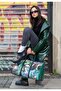 Women's Vegan Leather Black Ankle Boots - I Need Art Design - 2