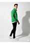 Unisex Regular Fit Zippered Soft Textured Three Thread Long Sleeve Sweatshirt - 2