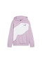 Youth Girls POWER Colourblock Hoodie - Purple - 4