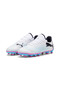 Youth Kids FUTURE 7 PLAY FG/AG Football Boots Crampons - White - 2