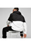 Mens POWER Colourblock Hoodie Sweatshirt - Black - 3