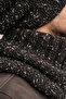 Hand Knitted Men's Beanie Neck Collar Set Black - 3