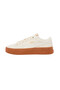 Womens Smash Platform Suede Trainers Sneakers - Multicolour
