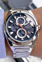 Exclusive Multifunction Original Men's Wristwatch 3Atm Water Resistant Silver Color Steel Band Dke2098C3 - 3