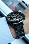 Function Men's Wristwatch 3 Atm Water Resistant Black Color Steel Band Fre2034C3 - 4