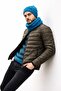 Hand Knitted Soft Wool Men's Beret Neck Collar Set Unisex