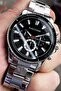 Men's Wristwatch 3 Atm Waterproof Silver Color Steel Band Elg314 - 2