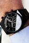 Function Men's Wristwatch 3 Atm Water Resistant Black Color Steel Band Fre2024C4 - 4