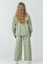 Girl's 3-Piece Star Detailed Jacket – T-Shirt – Pants Set |   Quality Fabric – New Season - 5