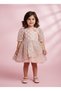Salmon Puffy Skirt Birthday Dress - 3