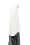 Ready Practical Scarf with Turban Veil Hijab with Hijab - Prayer Cover Souffle (5XL) - Ecru - 4