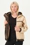 Women's Coat Women's Plush Coat with Velvet Detail - 4