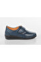 Women's Anatomical Orthopedic Comfort Shoes 102 - Dark Blue - 3