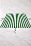 Balcony Curtain with Cornice 300 Gr/M² Cotton Fabric Outdoor Curtain with Tiebacks and Side and Bottom Fixings - 5