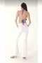 Lndy Tall Flare Off-White Flared Jeans High Waist Jeans (Thick Fabric Does Not Show Inside) - 2