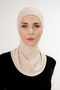 Practical Ninja Hat with Neck Collar – Skin Color, Non-Slip, Anti-Sweat, Flexible, Daily Use |   Shal Paradise