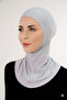 Practical Ninja Hat with Neck Collar – Gray, Non-Slip, Anti-Sweat, Flexible, Daily Use |   Shal Paradise - 2