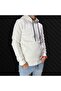 2 Thread Fleece-Lined Compact Fabric Hooded Kangaroo Pocket Sweatshirt - 6