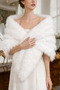 Bride Very Large Size Lolita Fur Etol Shawl (160*60 cm)