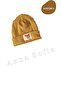 Unisex Mustard (1-5 YEARS) Ribbed 100% Cotton Camisole Beret (LASNMAN PRICE) - 3