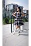 Eid Girls' Plaid Detailed Puffy Dress - 7