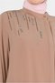 HIDDEN BUTTONED STONE DETAIL TUNIC 20359 - 4